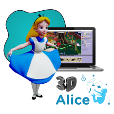 Alice 3d - КИБЕРшкола программирования для детей, компьютерные курсы для школьников, начинающих и подростков - KIBERone г. Нововоронеж