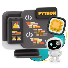Мой первый сайт с мозгами: Python + AI - КИБЕРшкола программирования для детей, компьютерные курсы для школьников, начинающих и подростков - KIBERone г. Нововоронеж