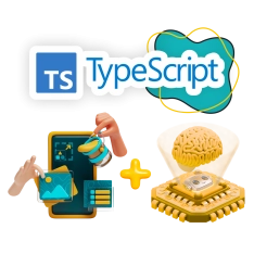 TypeScript + AI: создаём умные веб-приложения - КИБЕРшкола программирования для детей, компьютерные курсы для школьников, начинающих и подростков - KIBERone г. Нововоронеж