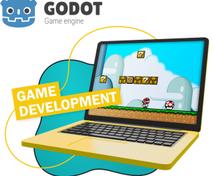Godot.  Основа создания легендарных игр - КИБЕРшкола программирования для детей, компьютерные курсы для школьников, начинающих и подростков - KIBERone г. Нововоронеж